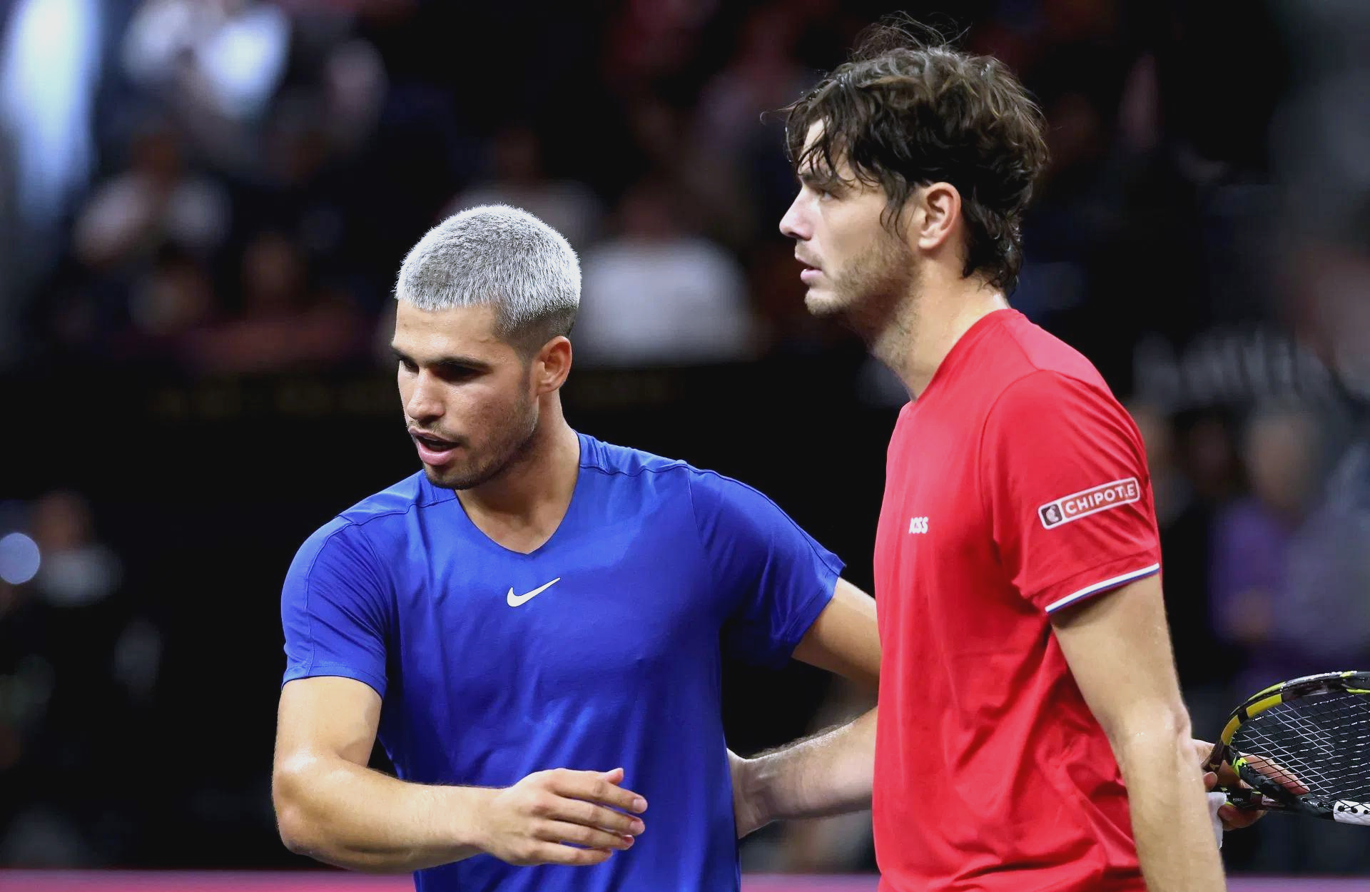 年终总决赛逆转拉沃尔杯，阿尔卡拉斯带队取胜